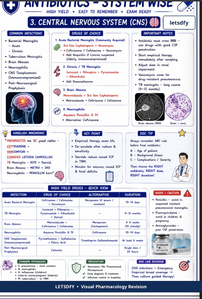 Sample page: System-wise: central nervous system
